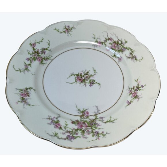 2 Theodore Haviland New York Rosalinde Dinner Plates France 10 1/2" - Picture 3 of 7